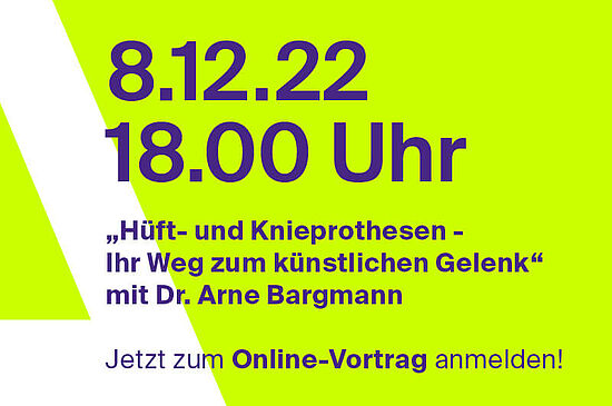Vortrag Orthopädie Braunfels