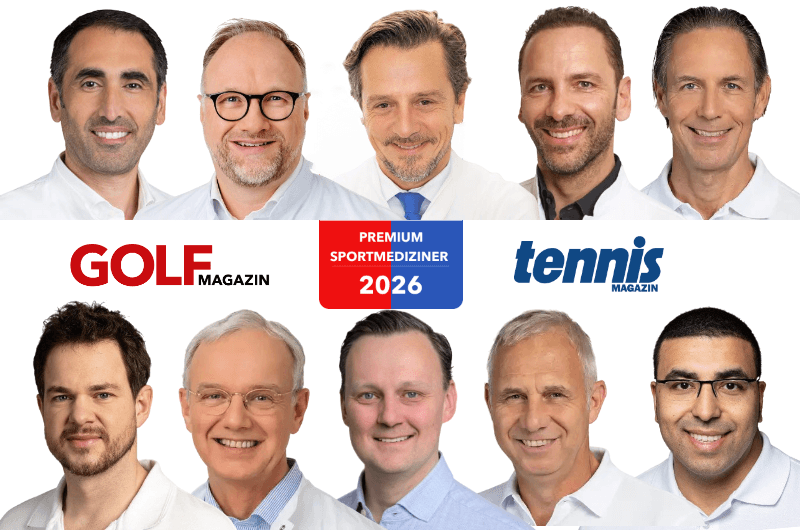 Sportmedizin.Golfmagazin Siegel