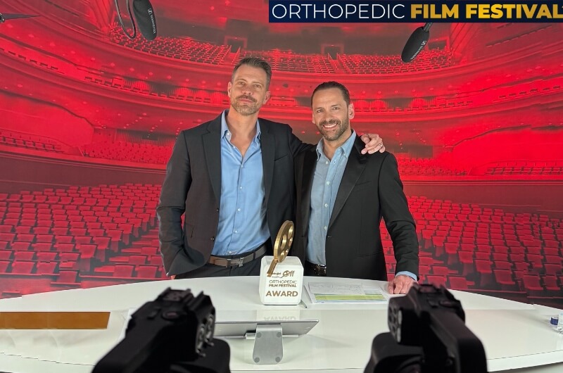 Prof. Martetschläger als Moderator des Orthopedic Film Festival 2026