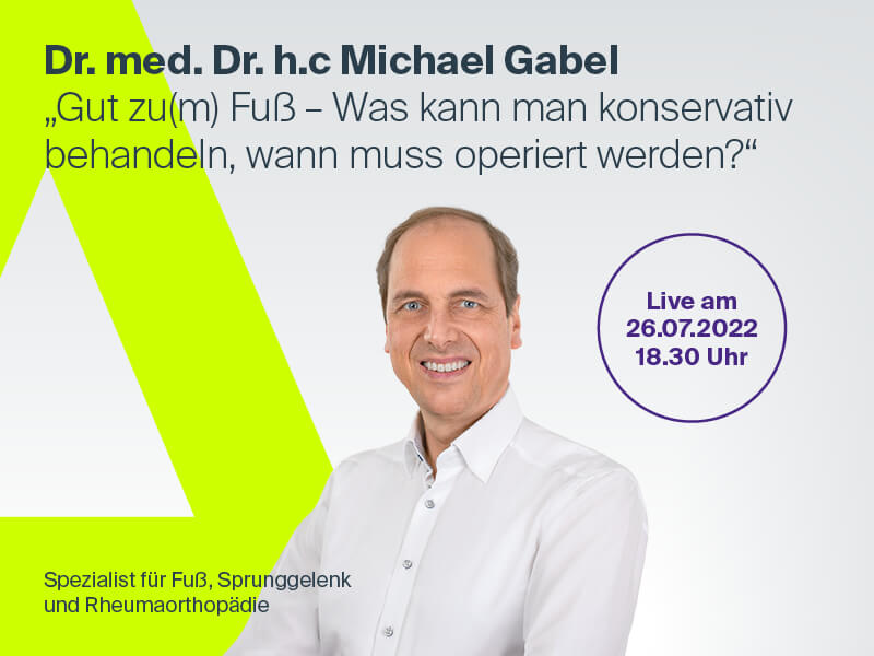Dr. Michael Gabel ATOS Fußspezialist Stuttgart