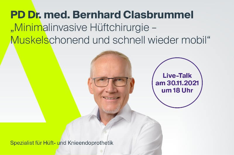 Dr. Clasbrummel Online Seminar Hüfte 2021
