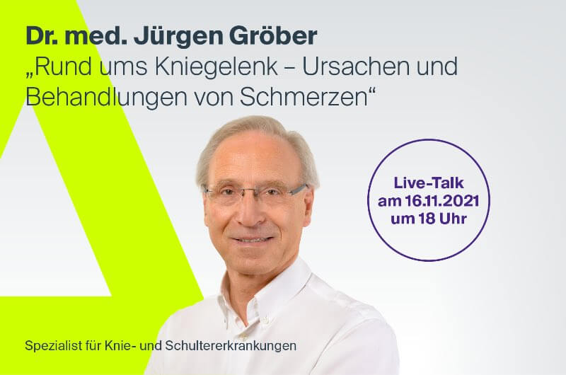 Dr. Gröber Online Seminar Knie 2021