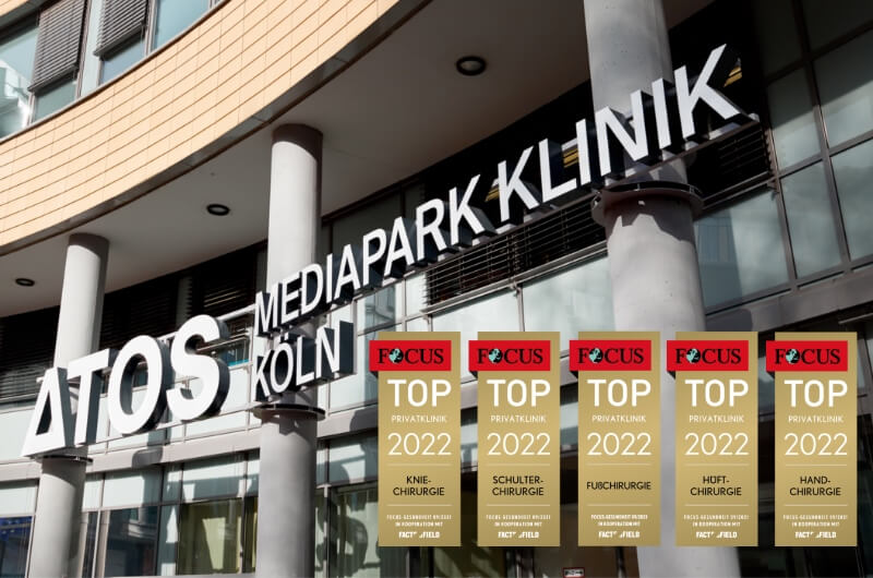 Focus Siegel MediaPark Klinik Köln 2022