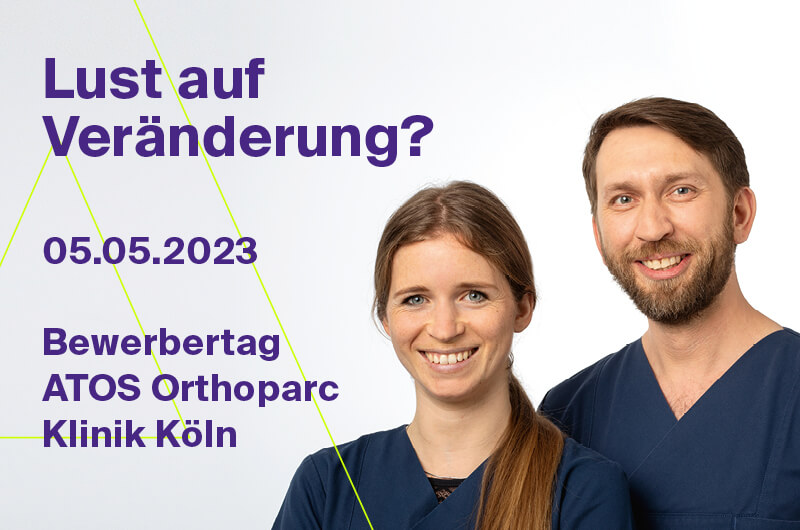 Tag der offenen Bewerbung“ in der ATOS Orthoparc Klinik in Köln