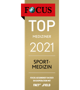 FOCUS Goldliste 2021 Sportmedizin