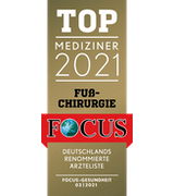 FOCUS Arztliste Fussspezialist 2021