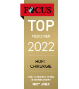 FOCUS Goldliste 2022 Hüftchirurgie