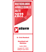 Stern Ausgezeichnete Ärzte Kreuzband Meniskus 2022