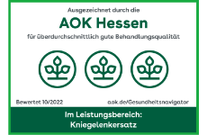 AOK Hessen Auszeichnung ATOS Klinik Braunfels