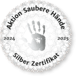Hygienezertifikat Silber 2024 2025